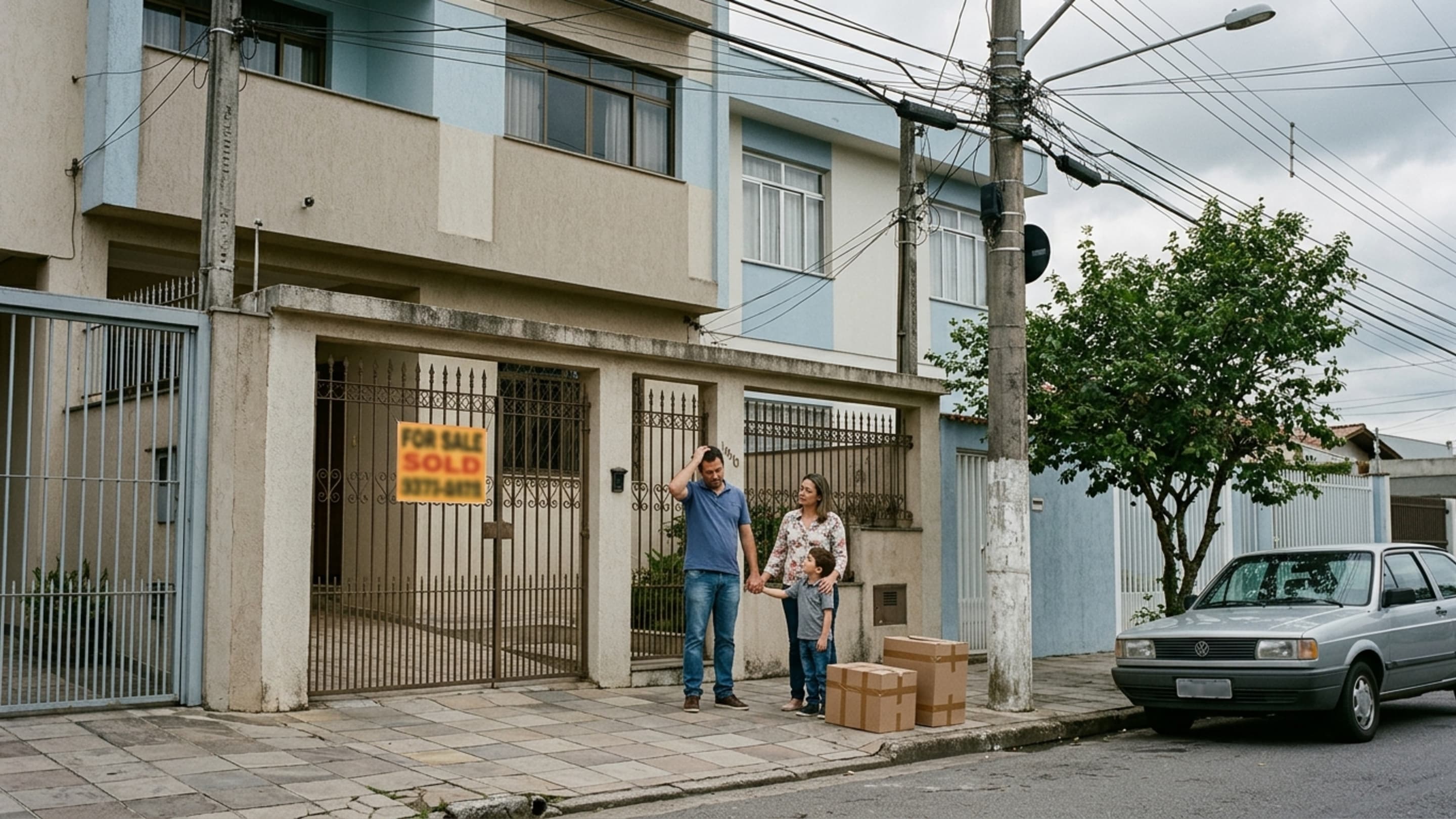 Comprador exige desocupação de imóvel em 15 dias apesar de contrato de aluguel vigente por um ano