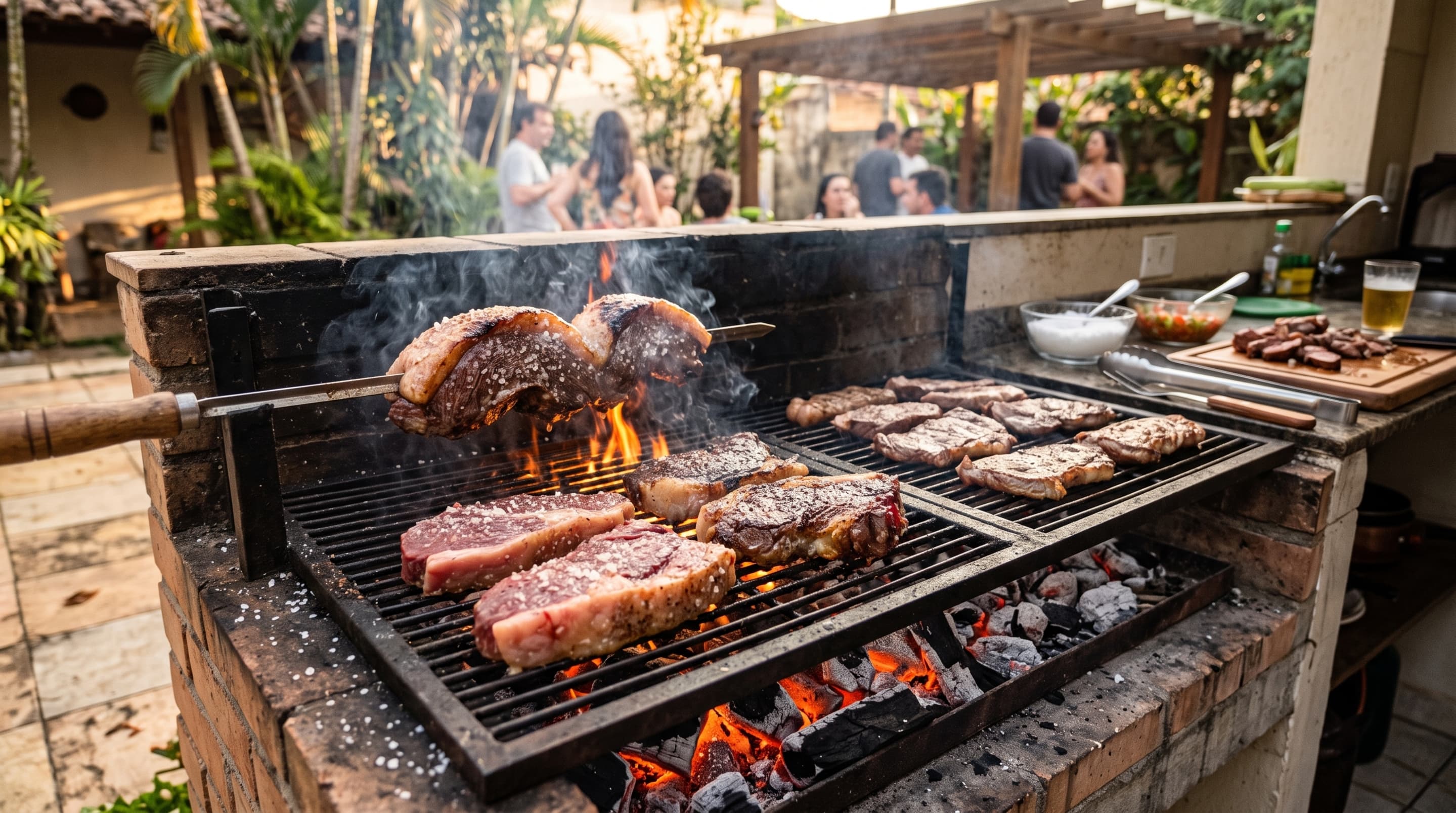Corte de picanha e tipo de fogo podem comprometer o preparo do churrasco