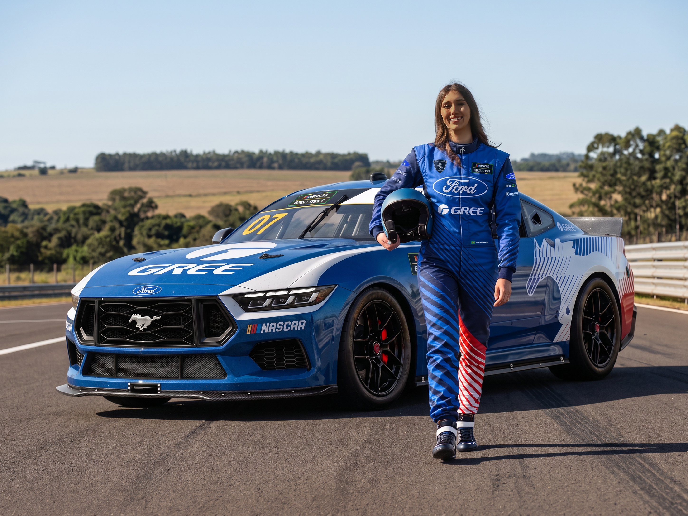 Rafaela Ferreira estreia na Nascar Brasil em etapa de Chapecó (SC) pela Cavaleiro Sports