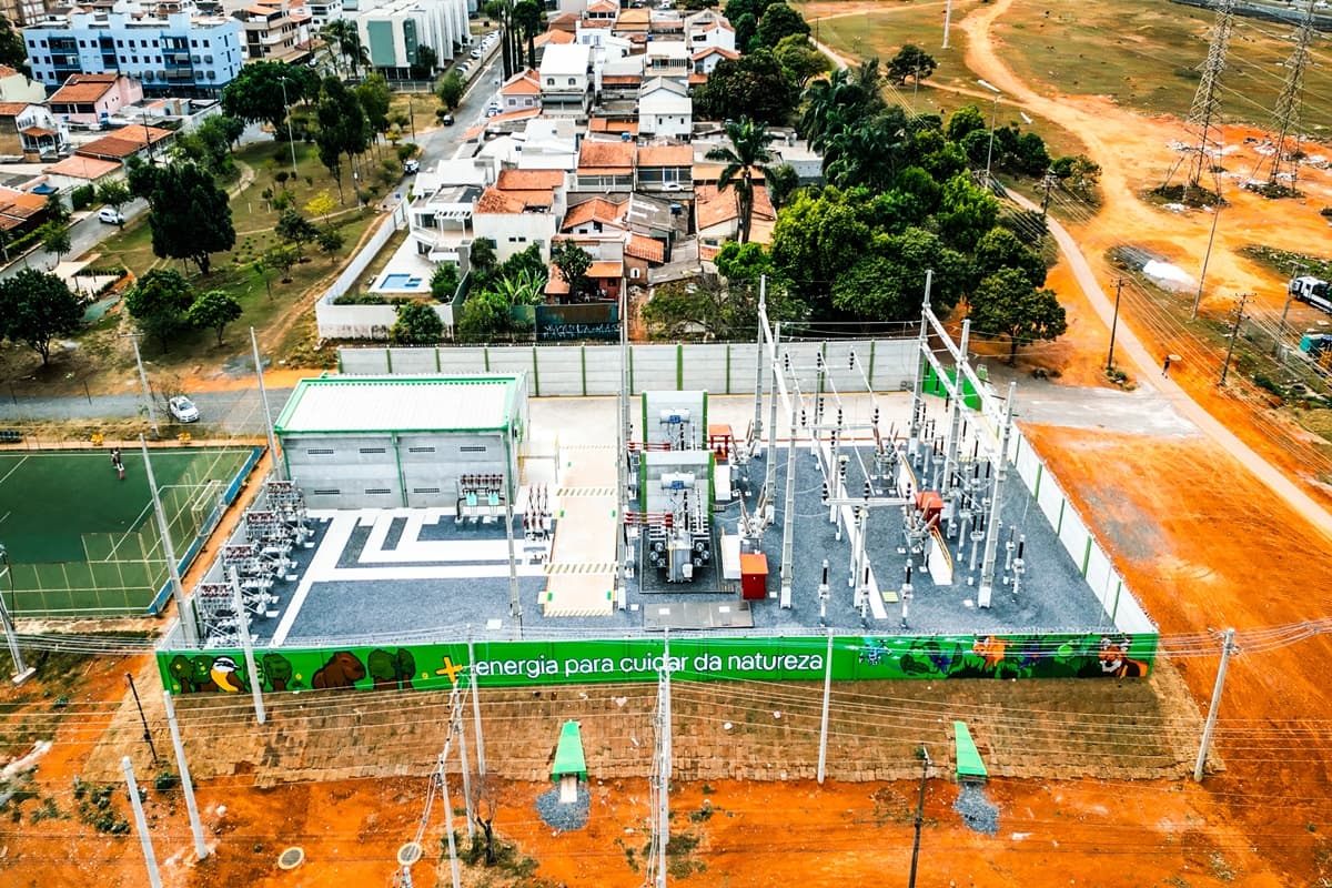 Nova subestação de energia no Guará II beneficia 180 mil moradores nesta quinta-feira (6)