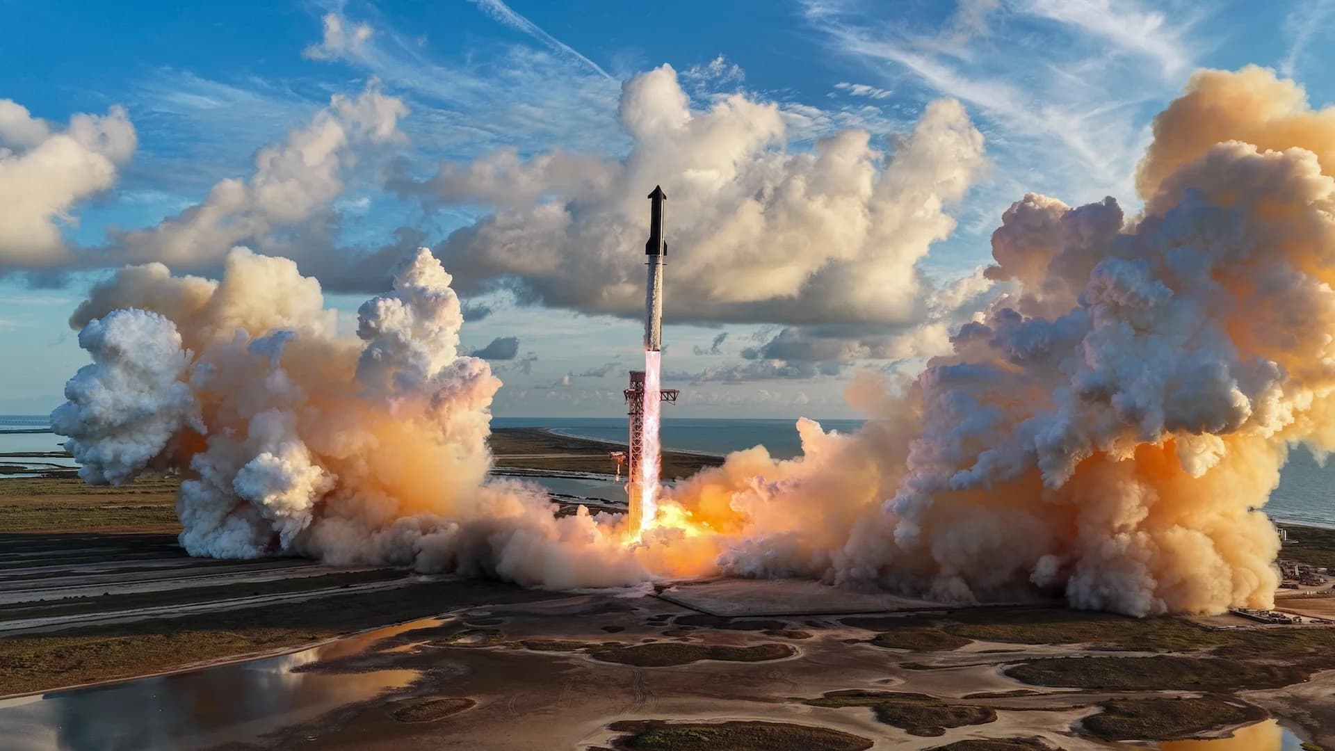 Starship da SpaceX atinge órbita pela primeira vez e entrega 26 satélites ao espaço
