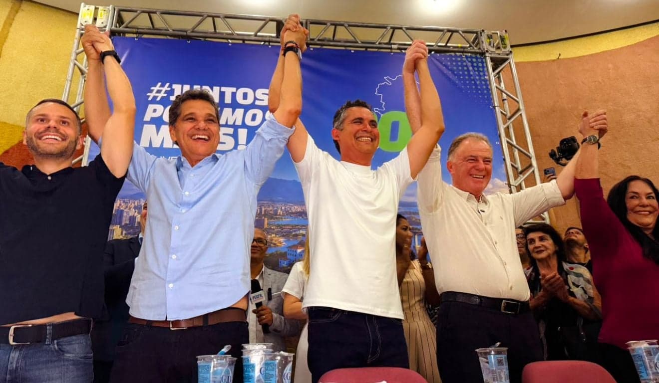 Podemos oficializa apoio a Ricardo Ferraço e busca vaga de vice no Espírito Santo