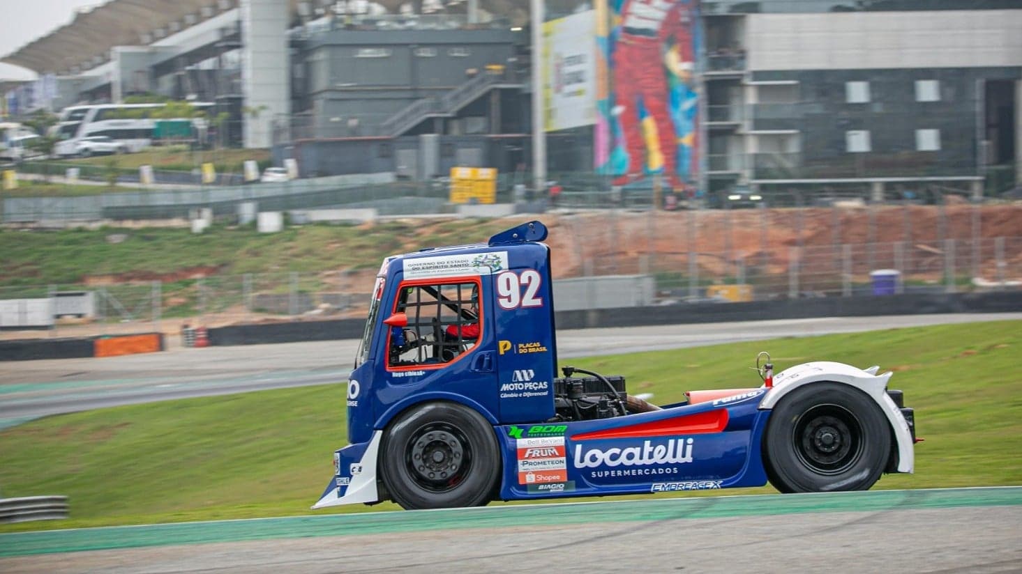 Hugo Cibien confirma participação na Copa Truck após acidente em Interlagos