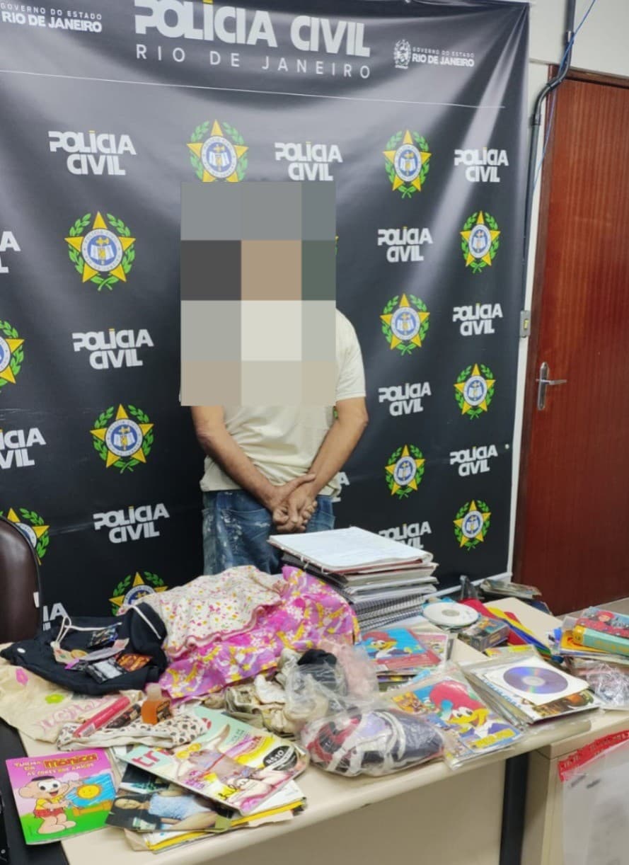 Polícia Civil prende suspeito de estuprar cinco crianças e adolescentes em Resende